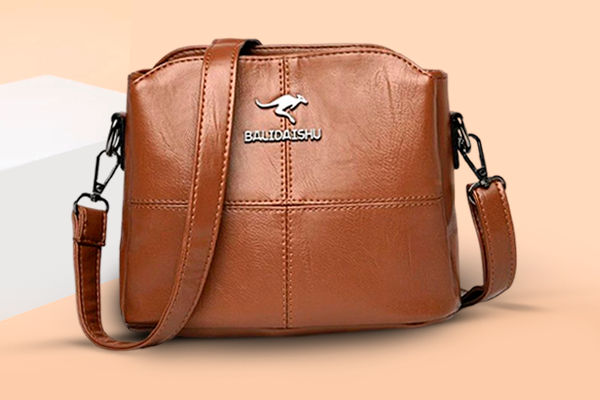 Bolsa cruzada de piel - Bally