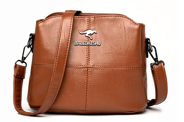 Bolsa cruzada de piel - Bally
