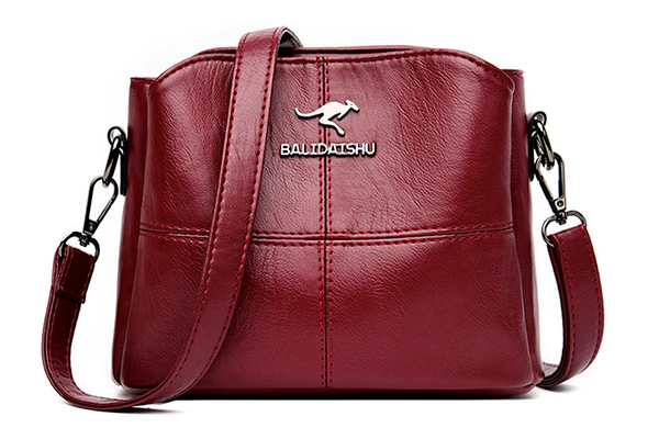 Bolsa cruzada de piel - Bally