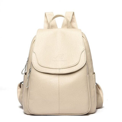 Women's Leather Backpack - Jasmine