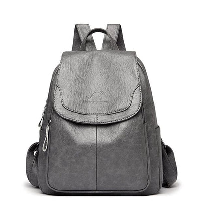 Women's Leather Backpack - Jasmine
