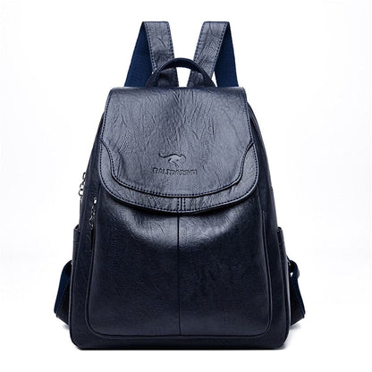 Women's Leather Backpack - Jasmine