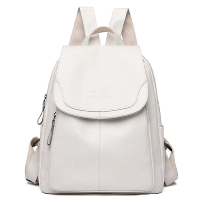 Women's Leather Backpack - Jasmine