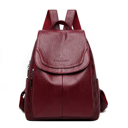 Women's Leather Backpack - Jasmine