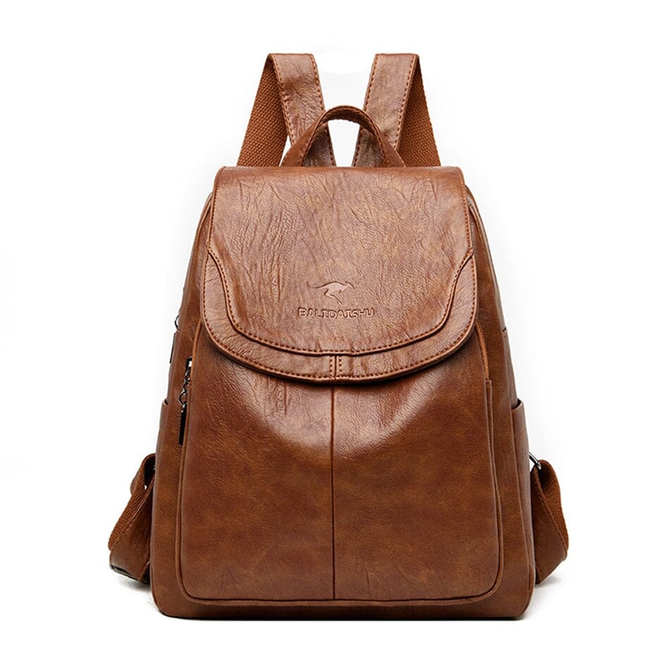 Women's Leather Backpack - Jasmine